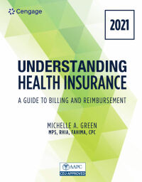 Cover image: Understanding Health Insurance: A Guide to Billing and Reimbursement - 2021 Edition 16th edition 9780357515587