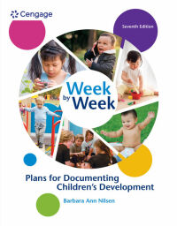 Titelbild: Week by Week: Plans for Documenting Children's Development 7th edition 9781305501003