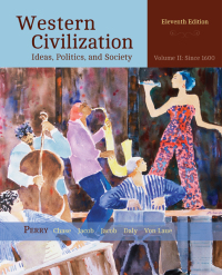 Cover image: Western Civilization: Ideas, Politics, and Society, Volume II: From 1600 11th edition 9781305091429