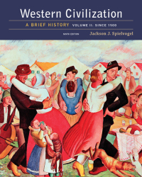 Cover image: Western Civilization: A Brief History, Volume II: Since 1500 9th edition 9781305633483