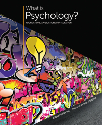 Cover image: What is Psychology? Foundations, Applications, and Integration 3rd edition 9781305088740