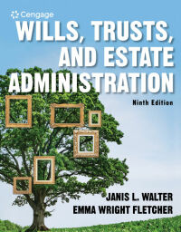 Omslagafbeelding: Wills, Trusts, and Estate Administration 9th edition 9780357452196