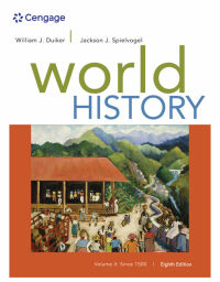 Cover image: World History, Volume II: Since 1500 8th edition 9781305091221