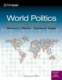 Cover image: World Politics: Trend and Transformation 17th edition 9780357141809