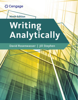 Cover image: Writing Analytically 9th edition 9780357793657