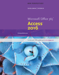 Cover image: New Perspectives Microsoft Office 365 & Access 2016 1st edition 9781305880139