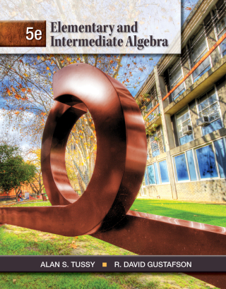 Cover image: Elementary and Intermediate Algebra 5th edition 9781111567682