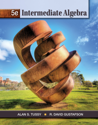 Cover image: Intermediate Algebra 5th edition 9781111567675