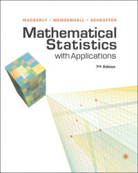 Cover image: Mathematical Statistics with Applications 7th edition 9780495110811