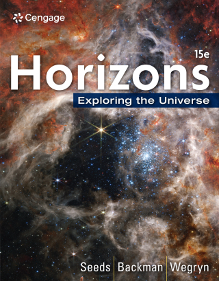 Cover image: Horizons Exploring the Universe 15th edition 9780357976616