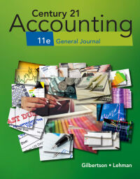 Cover image: Century 21 Accounting: General Journal 11th edition 9781337623124