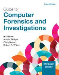 Cover image: Guide to Computer Forensics and Investigations 7th edition 9780357672884