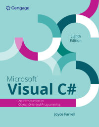 Titelbild: Microsoft Visual C#: An Introduction to Object-Oriented Programming 8th edition 9798214001906