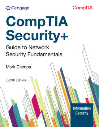 Cover image: CompTIA Security+ Guide to Network Security Fundamentals 8th edition 9798214000633