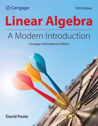 Cover image: Linear Algebra: A Modern Introduction, Cengage International Edition 5th edition 9798214405896