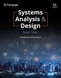 Cover image: Systems Analysis and Design 13th edition 9798214405919