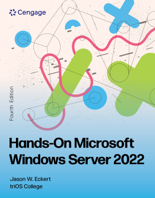 Cover image: Hands-On Microsoft® Windows Server 2022 4th edition 9798214011608