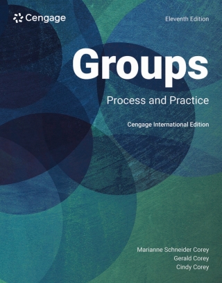 Cover image: Counseling for Groups: Process and Practice, Cengage International Edition 11th edition 9798214129457