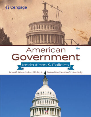 Cover image: American Government 18th edition 9798214146225