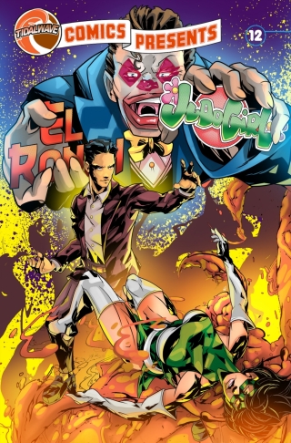 表紙画像: TidalWave Comics Presents #12: Judo Girl and El Ronin 9781959998372