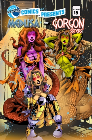 Omslagafbeelding: TidalWave Comics Presents #15: Medusa and the Gorgon Sisters 9781959998464