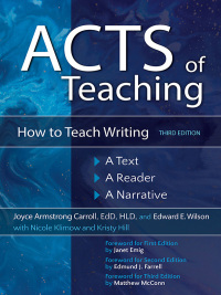 Cover image: Acts of Teaching 3rd edition