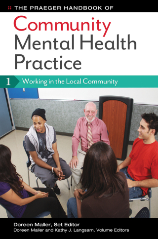 Omslagafbeelding: The Praeger Handbook of Community Mental Health Practice 1st edition 9780313399534