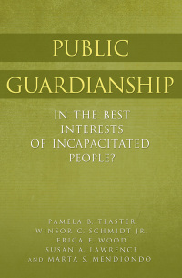 Imagen de portada: Public Guardianship 1st edition