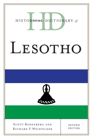 Cover image: Historical Dictionary of Lesotho 2nd edition 9780810867956