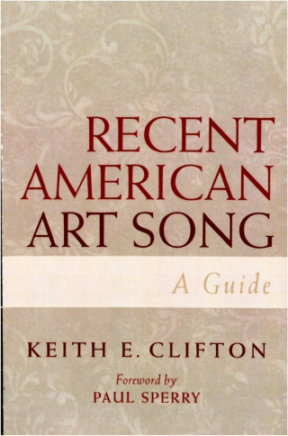 Cover image: Recent American Art Song 1st edition 9780810862104