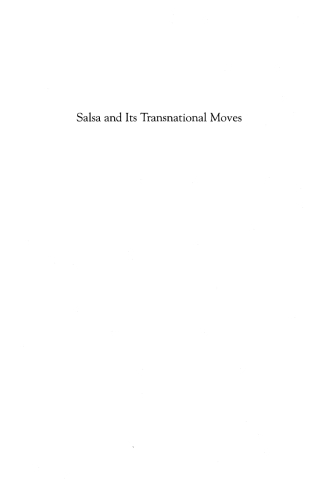 Cover image: Salsa and Its Transnational Moves 1st edition 9780739110539