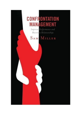 Cover image: Confrontation Management 1st edition 9781475849318