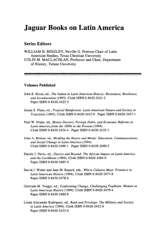 Cover image: Confronting Change, Challenging Tradition 1st edition 9780842024808