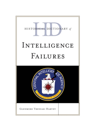 صورة الغلاف: Historical Dictionary of Intelligence Failures 1st edition 9781442232730