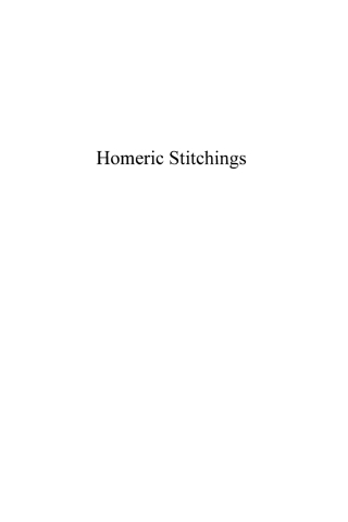 Imagen de portada: Homeric Stitchings 1st edition 9780847690503