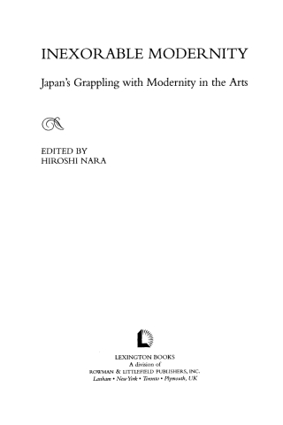 Imagen de portada: Inexorable Modernity 1st edition 9780739118429