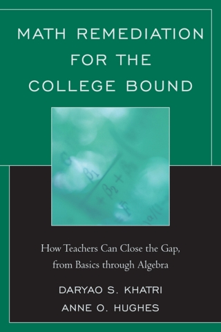 Omslagafbeelding: Math Remediation for the College Bound 1st edition 9781610483667