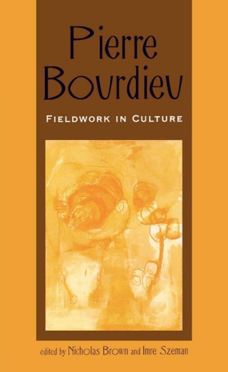Imagen de portada: Pierre Bourdieu 1st edition 9780847693894