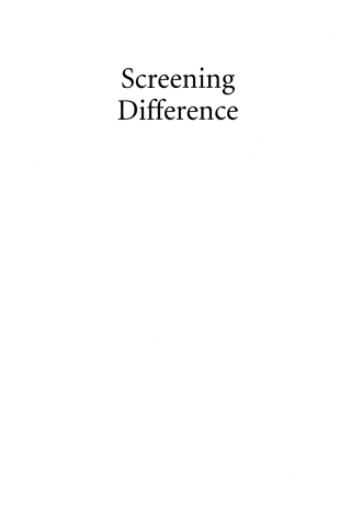 Imagen de portada: Screening Difference 1st edition 9780742555846