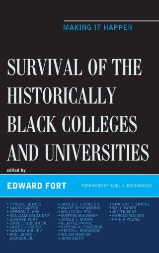 Imagen de portada: Survival of the Historically Black Colleges and Universities 1st edition 9781498515504