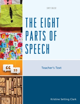 Cover image: The Eight Parts of Speech 1st edition 9781475837186