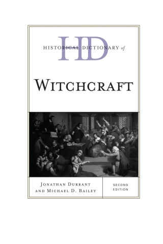 Immagine di copertina: Historical Dictionary of Witchcraft 2nd edition 9780810872455