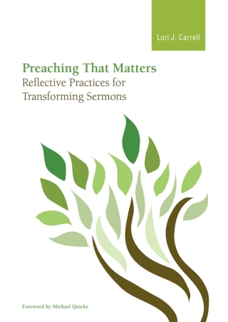 Cover image: Preaching that Matters 1st edition 9781566994286