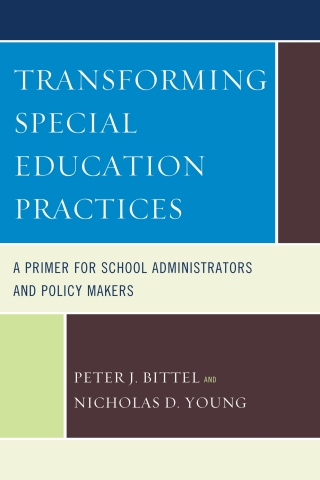 Imagen de portada: Transforming Special Education Practices 1st edition 9781610488549