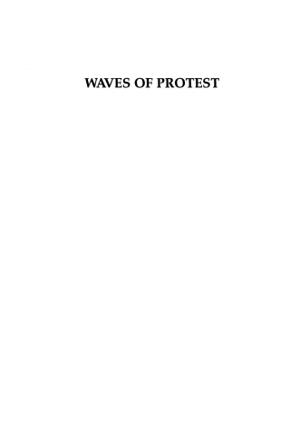 صورة الغلاف: Waves of Protest 1st edition 9780847687473