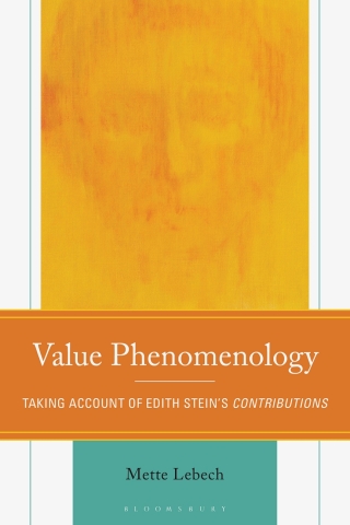 Cover image: Value Phenomenology 1st edition 9781666939743