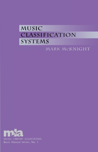 Imagen de portada: Music Classification Systems 1st edition 9780810842632