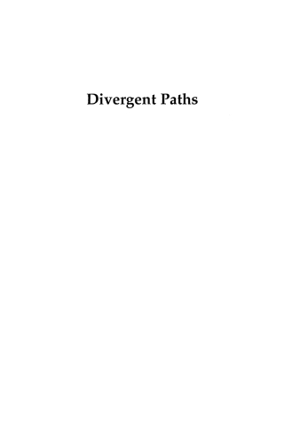 Cover image: Divergent Paths 1st edition 9780739110478