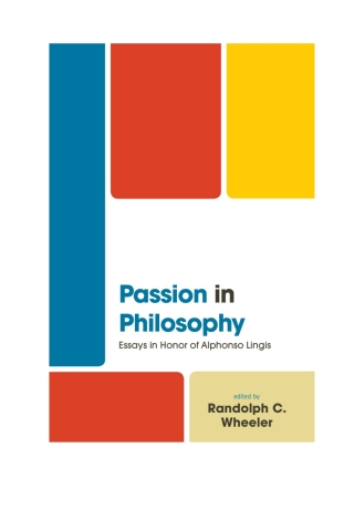Cover image: Passion in Philosophy 1st edition 9781498534673