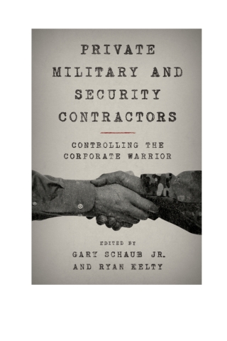 Titelbild: Private Military and Security Contractors 1st edition 9781442260214